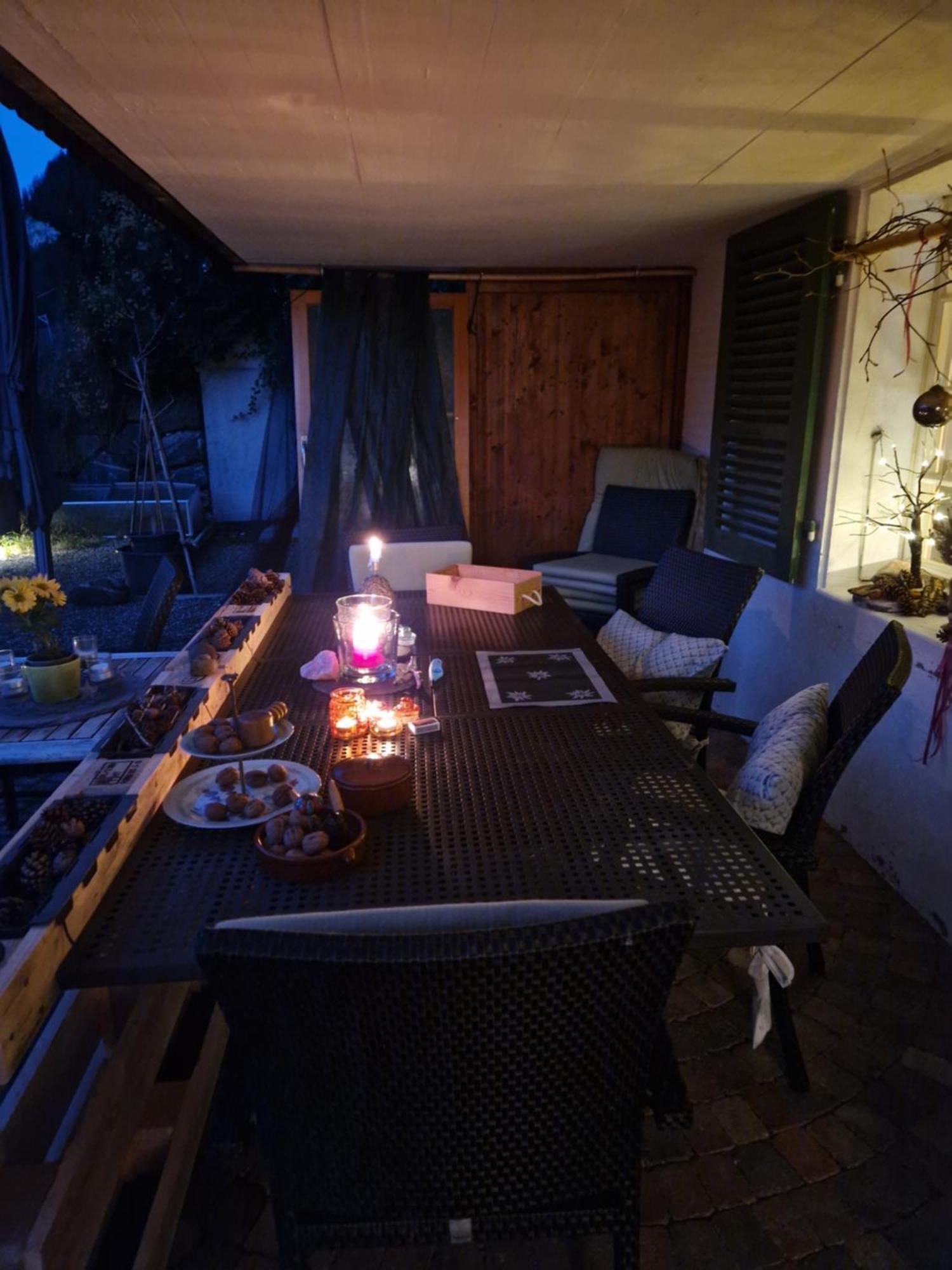 Chalet Gotthelf Gartenstudio, Ferien Mit Hund Adelboden Bagian luar foto